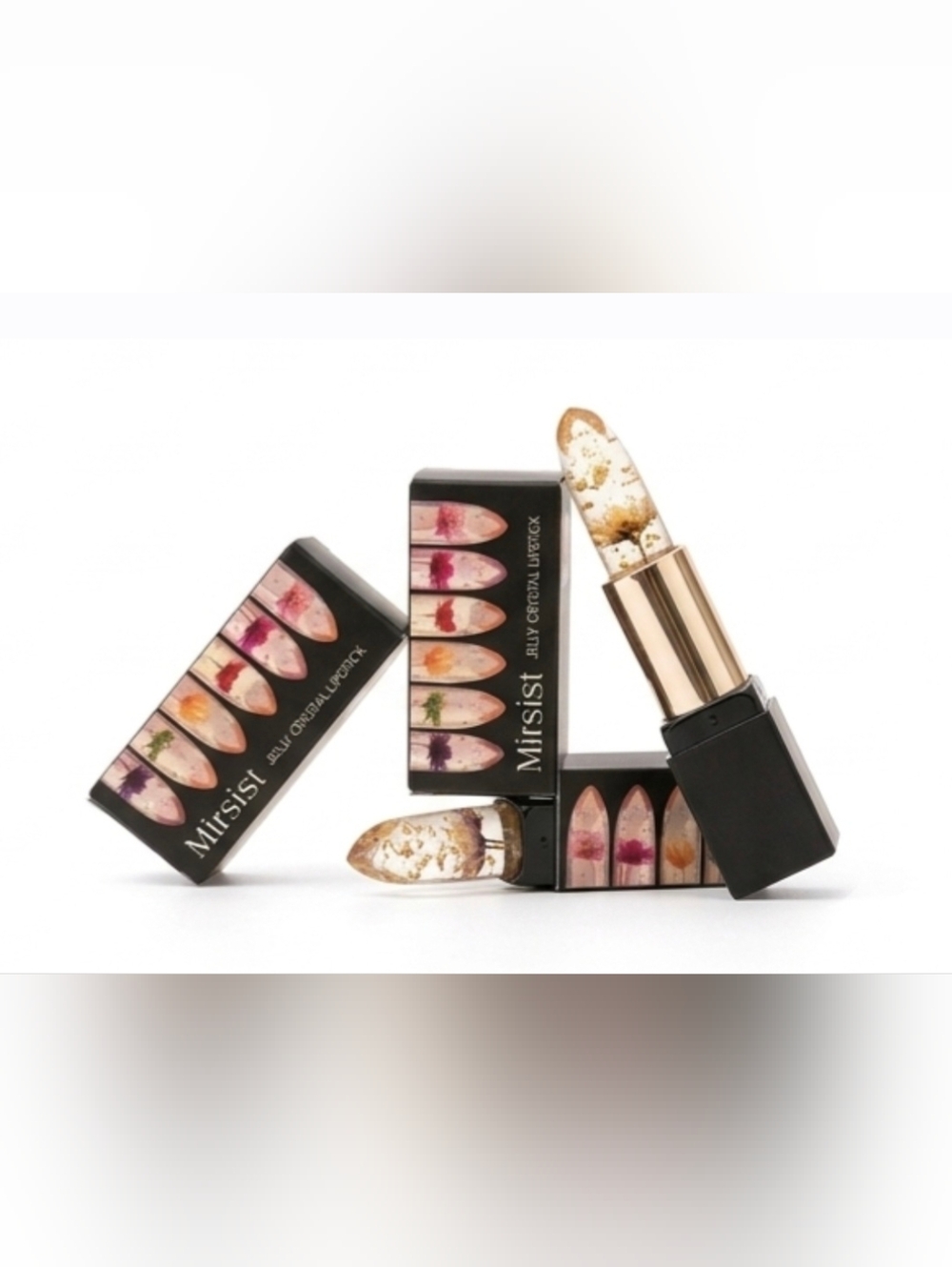 6pc Jelly Crystal Color Changing Lipstick - - Picture 2 of 3